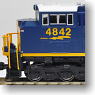 EMD SD70ACe CSX #4842 (Dark Blue/Yellow/CSX Logo) (Model Train)