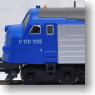 Nohab Diesel Locomotive NEG V170 1125 (Blue/Silver) (Model Train)