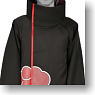 Naruto -Shippuden- Akatsuki Costume Set Mens Free (Anime Toy)