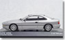 BMW 850I (E31) 1991 シルバー (ミニカー)