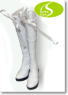 Super Toys - Female Footwear: Boots Model E (White Ver.) ST17 (Fashion Doll)