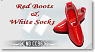 Female Footwear: Boots & Socks Set (Red Ver.) CC96 (Fashion Doll)