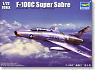 U.S. Air Force F-100C Super Sabre (Plastic model)