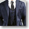 Toys City - Male Outfit: Suits Set (Dark Blue Ver.) (Fashion Doll)