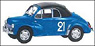 ルノー 4CV カブリオレ ラブールデット 1952年ボールGP (No.21) (ミニカー)