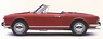 アルファロメオ ジュリエッタ 1300 スパイダー 1957 (レッド) (ミニカー)