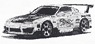 Formula D Nisaan Silvia S15 No.326 Drift Speed (MA-010) (RC Model)