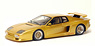 ケーニッヒ フェラーリ テスタロッサ ツインターボ 710ps 1985 BBSホイール (ゴールド) (ミニカー)
