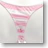 `Simapan` 1/1 Real Version Thong Panty (Pink) (Fashion Doll)