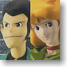 Lupin The 3rd DX Stylish Figure -The Castle of Cagliostro Ver.2- Lupin & Fujiko 2 pieces (Arcade Prize)
