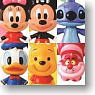 Disney Character Jyarajyara Mascot 8 pieces (Shokugan)