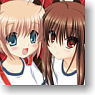 Little Busters! Ecstasy Clear Desk Pad M (Komari & Rin) (Anime Toy)
