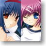 Little Busters! Ecstasy Clear Desk Pad O (Haruka & Mio) (Anime Toy)