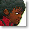 Michael Jackson Rubber Key Chain : D (Anime Toy)