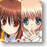 Character Deck Case Collection W Little Busters! Ecstasy [Rin & Komari] (Card Supplies)