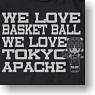 ブラック・ジャック×bjリーグ コラボレーション 東京アパッチTシャツ BLACK L (キャラクターグッズ)
