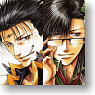 Saiyuki Gaiden Kenren & Tenpo Cushion Cover (Anime Toy)