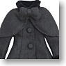BlueBird`sSong Classical Coat with Cape (Black) (Fashion Doll)