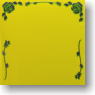 Card Barrier Metal Rose (Yellow) (Card Supplies)