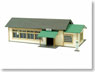 [Miniatuart] Good Old Diorama Series : Station Building E (Unassembled Kit) (Model Train)