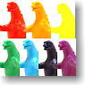 M-Pop Rainbow Series Godzilla (7 pieces) (Completed)