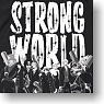 劇場版ワンピース Strong World Strong World ルフィパイレーツTシャツ BLACK XS (キャラクターグッズ)
