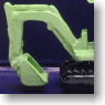 Small Type Power Shovel (Green) (Model Train)