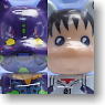 Bearbrick Evangelion New Movie Edition 2pc set A (Completed)
