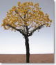 Handmade Tree Grade Up Series Maidenhair Tree (yellow leaves) (1 pieces) (Model Train)