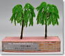 Handmade Tree Grade Up Series Salix babylonica (S) (2 pieces) (Model Train)