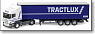 スカニア Rシリーズ ハイライン 420 セミトートライナー TRACTRUX (ブルー) (ミニカー)