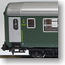SBB RIC Schnellzugwagen 2.Klasse,grun,Ep.IV : RIC Passenger Car 2nd Class Car Old SBB Logo (Green) (Model Train)