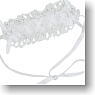 PN Torchonlace Head Dress (White/White) (Fashion Doll)