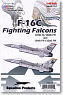 F-16C Fighting Falcon Oklahoma / Iowa Air National Guard Decal (Plastic model)