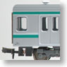 Series E501 Under Floor Gray, with Toilet (Add-on 4-Car Set) (Model Train)