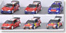 セバスチャン・ローブ/ダニエル・エレナ WRC 6連覇 (6台セット) (クサラ WRC 2004,2005,2006/C4 WRC 2007,2008,2009) (ミニカー)