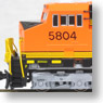 GE ES44AC `GEVO` BNSF Swoosh Color (Orange/Black/Yellow Stripe) #5804 (Model Train)
