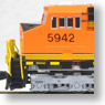 GE ES44AC `GEVO` BNSF Swoosh Color (Orange/Black/Yellow Stripe) #5942 (Model Train)