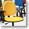 ZC WORLD Office Chair (Yellow) (Fashion Doll)