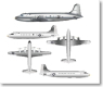 ダグラス VC-54C `大統領専用機` (完成品飛行機)