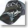Gundam Zeon Camouflage Patch Cap Charcoal (Anime Toy)
