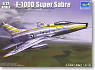 Americal Air Force F-100D Super Sabre (Plastic model)