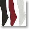 PN Over Knee Socks C Set (White/Brown/Red) (Fashion Doll)