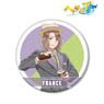 Hetalia: World Stars [Especially Illustrated] France Amusement Park Ver. Big Can Badge (Anime Toy)
