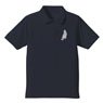 [Laid-Back Camp] Embroidery Polo-Shirt Navy S (Anime Toy)