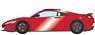 Honda NSX Type S with Rear Spoiler 2021 Valencia Red Pearl (Diecast Car)