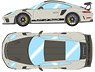 Porsche 911 (991.2) GT3 RS Weissach package 2018 Crayon (Diecast Car)