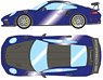 Porsche 911 (991.2) GT3 RS Weissach package 2018 Iris Blue Metallic (Diecast Car)