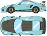 Porsche 911 (991.2) GT3 RS Weissach package 2018 ミントグリーン (ミニカー)