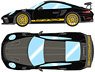Porsche 911 (991.2) GT3 RS Weissach package 2018 Black (Diecast Car)